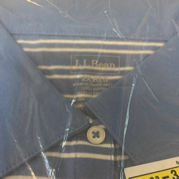 NWT L.L. Bean polo. Men's XXL - Picture 2 of 2